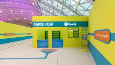 CARAT Station Jakarta Merch Kiosk 1