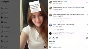 postingan Jessica Wongso di Instagram