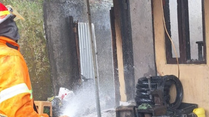 Nahas! Peristiwa Kebakaran di Bandung Barat, Satu Orang Ditemukan Tewas Terlungkup