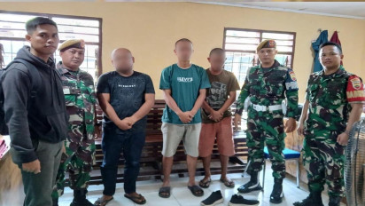 Sempat Jadi Buronan TNI, Tiga Pelaku Pengeroyokan Anggota TNI Menyerahkan Diri ke Kantor Polisi