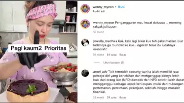 postingan Wenny Myzon di Instagram setelah dipecat PT Timah Tbk