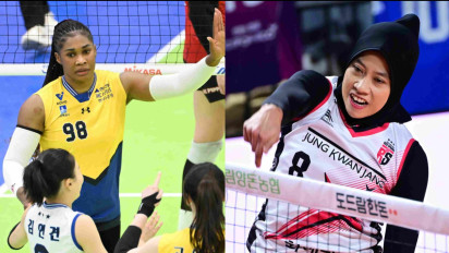 Top Skor Liga Voli Korea 2024-2025: Moma Bassoko dibuat Mati Kutu Usai Dipermalukan Megawati Hangestri dan Vanja Bukilic