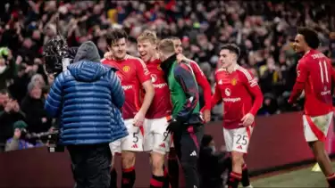 Harry Maguire jadi pahlawan Manchester United di laga kontra Leicester City