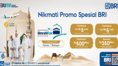Umrah Jadi Lebih Mudah! Nikmati Banyak Promo Kartu BRI di GUTF 2025