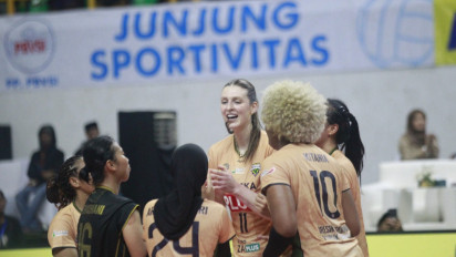 Tumbangkan Jakarta Pertamina Enduro, Gresik Petrokimia Pupuk Indonesia Buka Asa Lolos ke Babak Final Four Proliga 2025