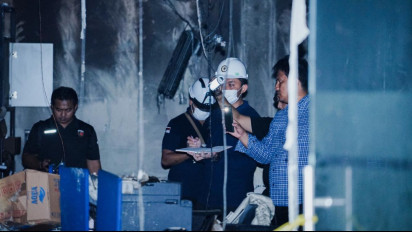 Puslabfor Polri Periksa Barang Bukti Terkait Kabakaran Kementerian ATR/BPN