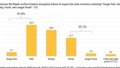 Survei Membuktikan: 81,4 Persen Responden Puas Dengan Kinerja Prabowo di 100 Hari Kerja