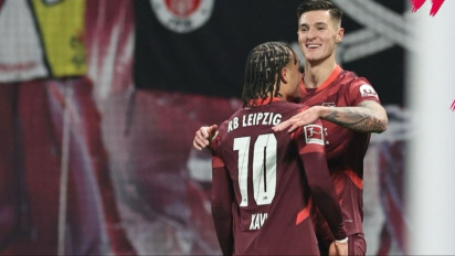 RB Leipzig Masuk 4 Besar Klasemen Bundesliga, Xavi Simons Jadi Penentu Kemenangan atas St Pauli