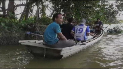 Nenek 64 Tahun di Aceh Singkil Hilang Dimangsa Buaya