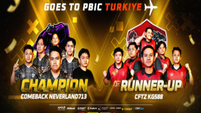 Comeback Neverland713 Juara PBNC XV, Siap Wakili Indonesia di PBIC 2025 Turkiye Bareng CFTZ KG588