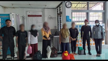 Lima Narapidana Rutan Perempuan Kelas IIA Surabaya di Porong, Sidoarjo, Dipindah ke Lapas Perempuan Kelas IIA Malang