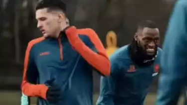 Justin Hubner berlatih dengan skuad senior Wolves