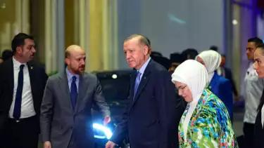 Presiden RI Prabowo Subianto dampingi Presiden Turkiye Recep Tayyip Erdogan dalam kunjungan kenegaraan ke Indonesia 11-12 Februari 2025, di Hotel The Ritz Carlton, Jakarta Selatan, Selasa (11/2/2025)