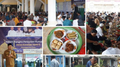 "Nganggung"  Tradisi Lokal yang Tetap Lestari di Bangka Belitung Jelang Masuki Bulan Ramadhan