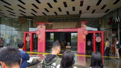 Polresta Selidiki Penyebab Kebakaran Mal di Kendari