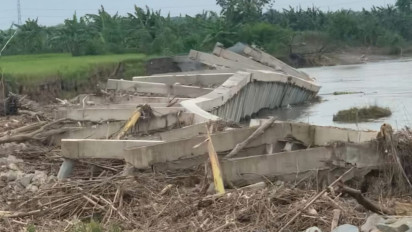 FKMB Awasi Perbaikan Tebing Sungai Ambrol di Bouerno, Desak Perhatikan Cuaca dan Faktor Alam