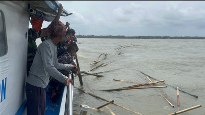 TNI AL Kejar Target Bongkar Pagar Laut di Tangerang, Kini Sisa Hanya Capai 5,26 Km Lagi