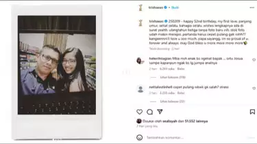 Unggahan Trisha Eungelica di Instagram ucapkan selamat ulang tahun untuk Ferdy Sambo