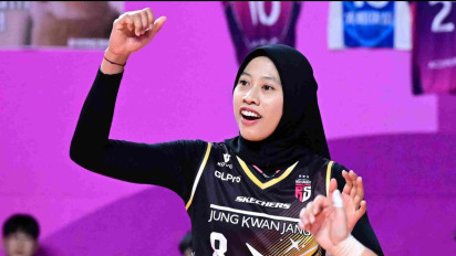 Selain Berhijab, Tata Krama Megawati Hangestri Sempat Bikin Warga Korea Heran, Sikap Sopannya Disorot saat Red Sparks...