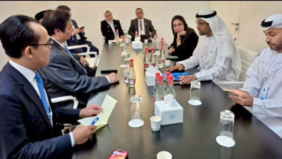 Menko Airlangga Bertemu Etihad Airways, Bahas Ekspansi Rute dan Kemitraan Strategis