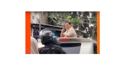 Prabowo Tegur Keras Aparatur Wilayah Usai Lihat Sungai Penuh Sampah, Warga: Terima Kasih Pak