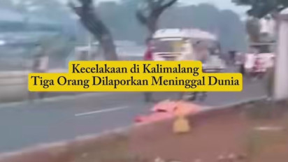 Dua Motor Adu Banteng di Kalimalang Bekasi, 3 Orang Tewas