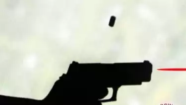 Ilustrasi peluru nyasar.