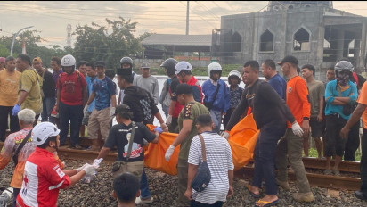 ​Diduga Menerobos Palang Rel, Pelajar Meninggal Tersambar Kereta di Perlintasan Kokrosono Semarang