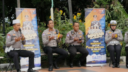 Minimalisir Kecelakaan, Satlantas Polresta Banyuwangi Gelar Rukiah di Titik Rawan