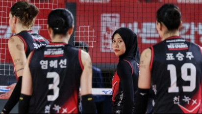 Top Skor Liga Voli Korea 2024-2025: Megawati Hangestri Gagal Bersinar Tembus 700 Poin, Gantian Vanja Bukilic Tendang Moma Bassoko