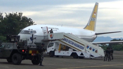 Force Down Pesawat Asing di Lanud Sultan Hasanuddin