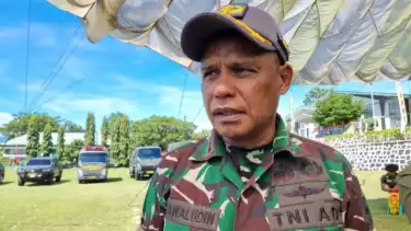 Kepala Penerangan Kodam XVIII/Kasuari Kolonel Infanteri Syawaludin Abuhasan.