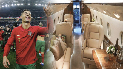Cristiano Ronaldo ke Indonesia Naik Jet Pribadi, Simak Harga dan Spesifikasinya