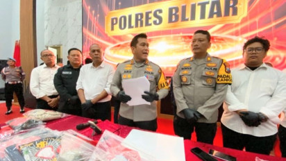 Buat Onar dan Pengeroyokan, Belasan Pendekar Pencak Silat di Blitar Diamankan Polisi