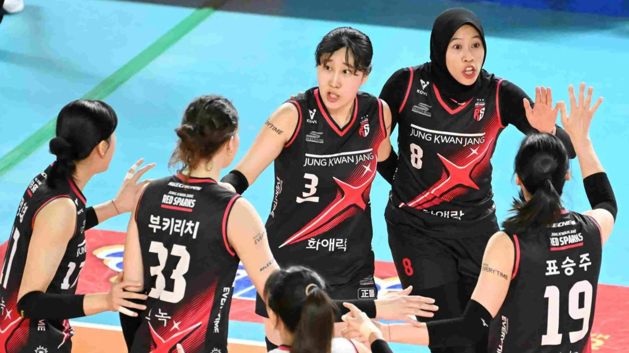 Link Live Streaming Liga Voli Korea: Red Sparks vs AI Peppers, Kesempatan Megawati Hangestri CS Salip Juara Bertahan Terbuka Lebar
            - galeri foto