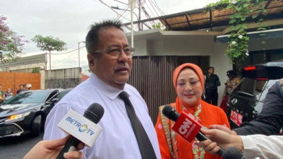 Rano Karno dan Istri Datangi Rumah Pramono Anung Sebelum Pelantikan