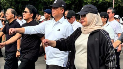 Para Kepala Daerah Terlihat Sudah Hadir di Monas dan Siap Dilantik di Istana