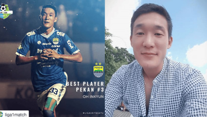 Apa Kabar Oh In-kyun? Ahjussi Persib Bandung yang Kini Sudah Pulang Kampung ke Korea, Ternyata Punya Pekerjaan Baru jadi...