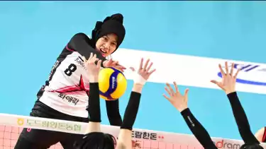 Megawati Hangestri bersama Red Sparks.