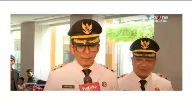 Bupati Lampung Selatan Radityo Egi dan  Wakil Bupati Syaiful Anwar.