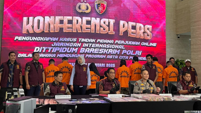Judi Online Jaringan Internasional 1XBET Diungkap Polisi, Uang Rp13 Miliar Disita, 9 Tersangka Ditangkap