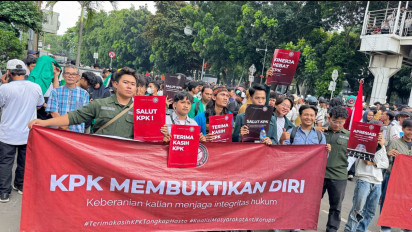 Koalisi Mahasiswa Angkat Topi ke KPK Buntut Penahanan Kasus Sekjen PDIP Hasto Kristiyanto