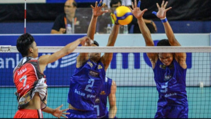 Bawa Surabaya Samator Kalahkan Tuan Rumah, Rama Fazza Buat Bank SumselBabel Gagal Amankan Tiket Final Four Proliga 2025 Lebih Cepat