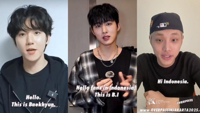 Bakal Tampil di Overpass Jakarta 2025, Baekhyun EXO, B.I dan Jey Sapa Penggemar Indonesia