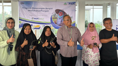 Rumah Pangan PNM Dorong Masyarakat Bisa Merawat Bibit Produktif