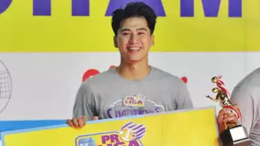 Atlet voli putra Indonesia Fahry Septian