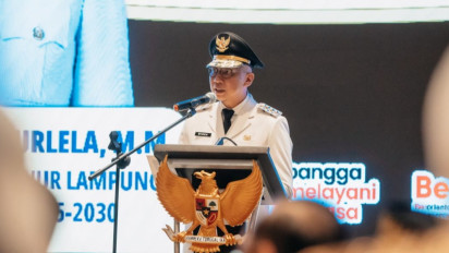 Resmi Dilantik Prabowo, Mirzani Djausal dan Jihan Nurlela Gaspol Perbaiki Jalanan Lampung