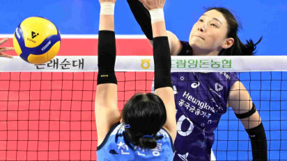 Hentikan Langkah IBK Altos ke Babak Play Off, Ratu Voli Korea Selangkah Lagi Jadi Juara Seri Reguler Liga Voli Korea