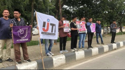 IJTI Sultra dan AJI Kendari Kecam Polresta Kendari Paksa 2 Jurnalis Jadi Saksi Kasus Polisi Lecehkan Istri Orang