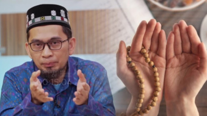 Dosa Sebesar Apapun Bisa Hilang, Cepat Baca Doa ini Agar Diampuni Allah SWT di Bulan Ramadhan, Kata Ustaz Adi Hidayat